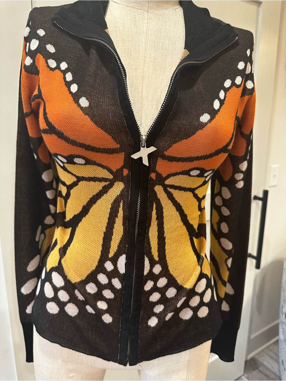 1xBlue Butterfly Jacket